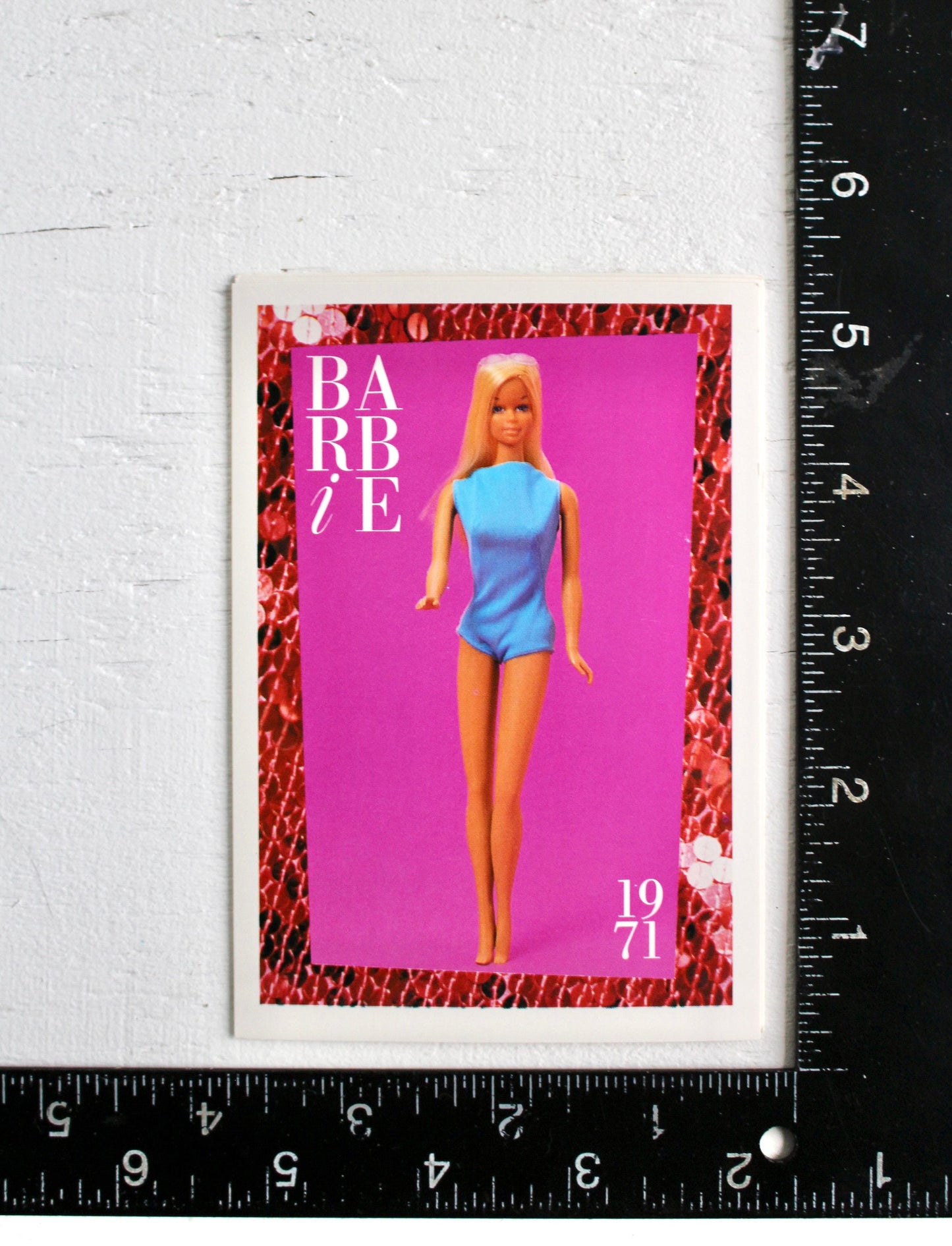 1960s Barbie and Ken Doll Fashion Trading Card Set of 4, Vintage 60s Barbie Fashion Cards, Craft Scrapbook Ephemera, Retro Barbie Swap Cards