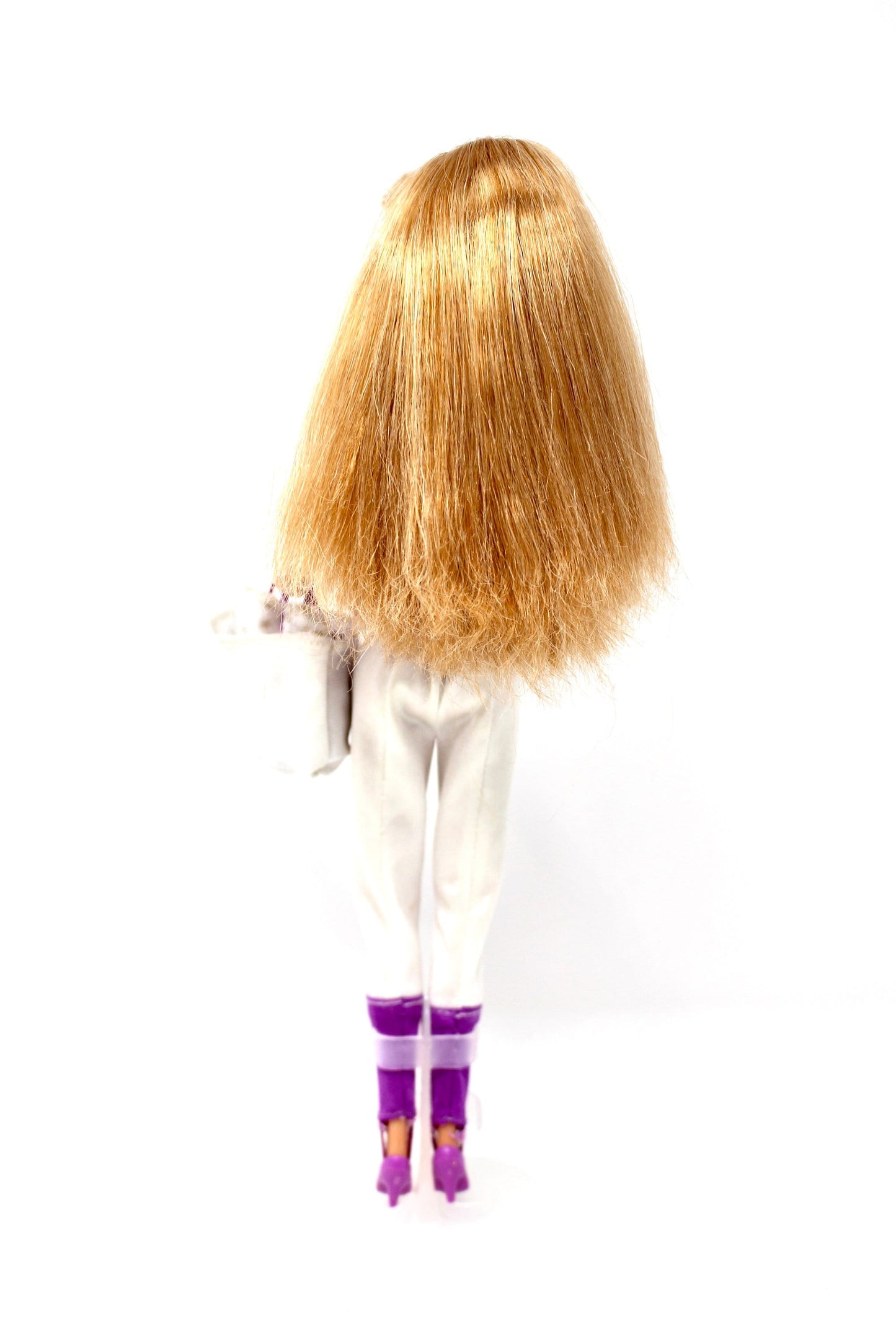 All Stars Midge Doll in Original Outfit with Accessories, Vintage 80s Redhead Softball Sports Purple Midge Barbie Doll