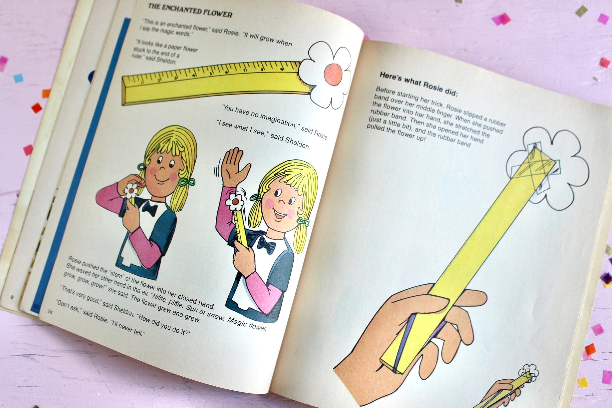 Magic Tricks Kids Activity Book Set of 3, Vintage 80s Troll Associates Craftings Kids Activity Book, Magician Art Crafts Kids Book Gift