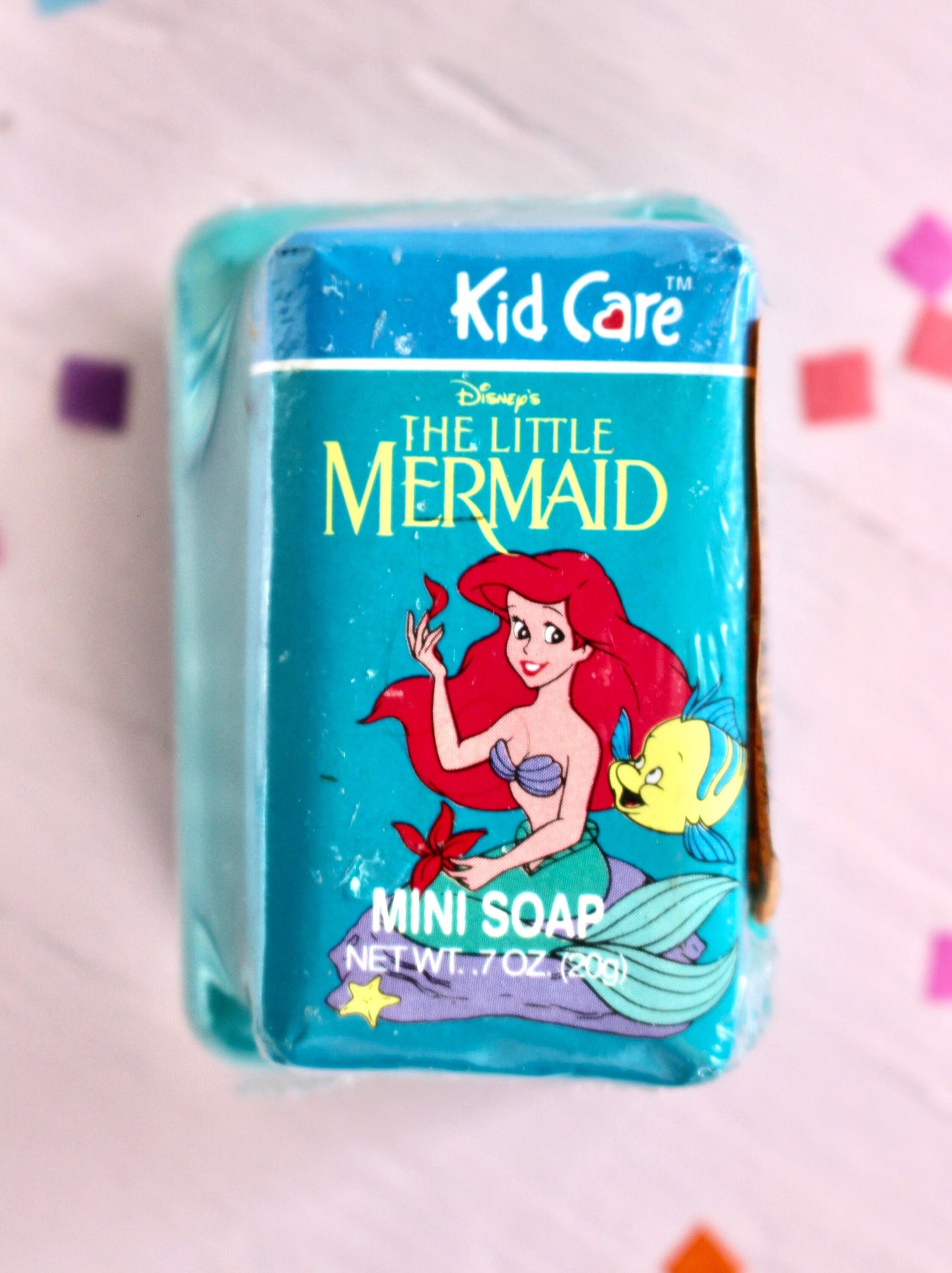 Vintage The Little Mermaid Hair Accessories and Bath Toiletries, Mermaid Applause Hair Barrettes, 90s Ariel Kid Care Tissues Toothbrush Soap