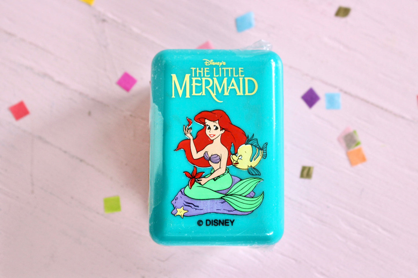 Vintage The Little Mermaid Hair Accessories and Bath Toiletries, Mermaid Applause Hair Barrettes, 90s Ariel Kid Care Tissues Toothbrush Soap