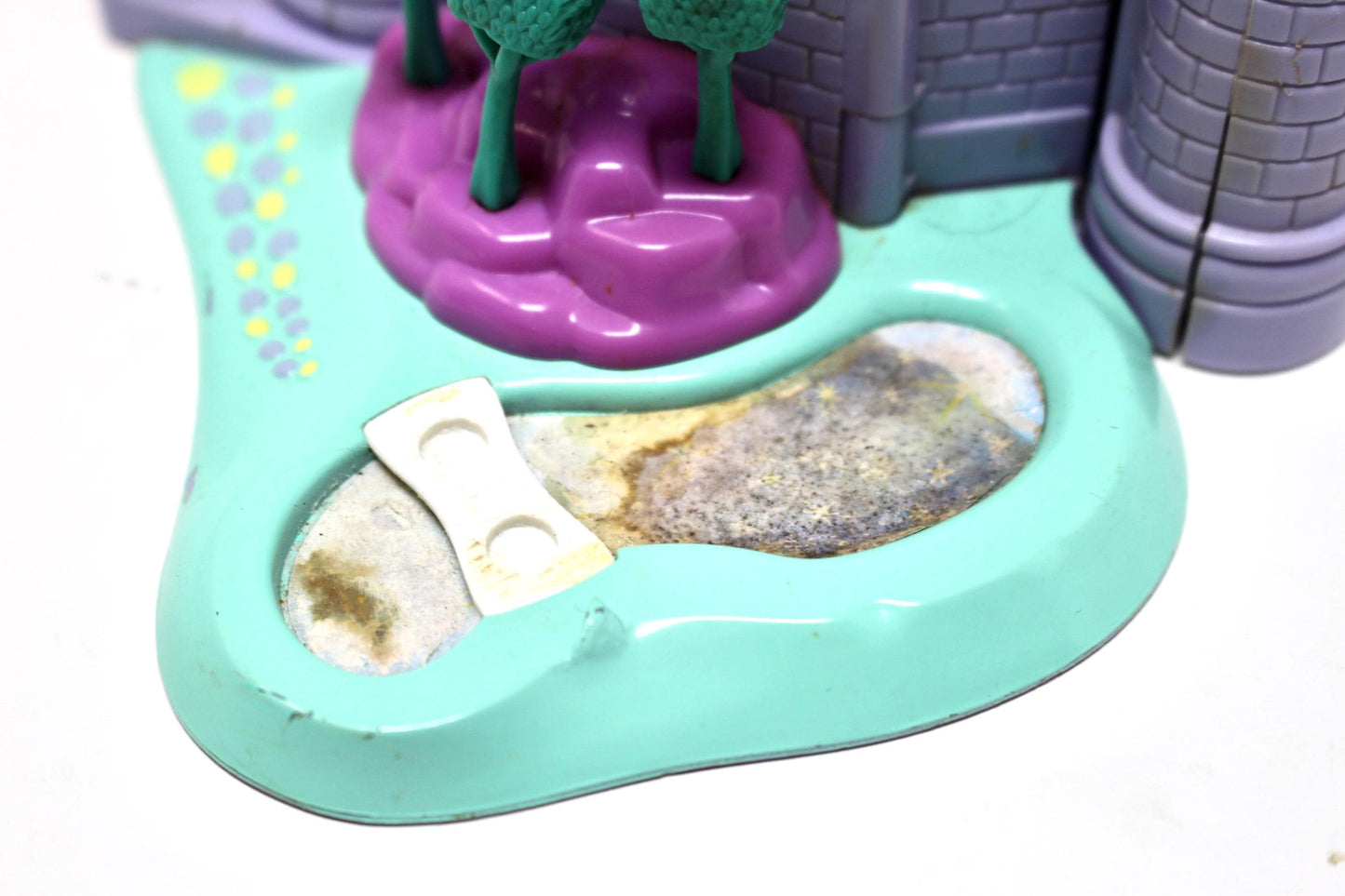 Cinderella Enchanted Castle Bluebird Polly Pocket Compact, 1990s Cinderella Miniature Polly Toys, Vintage Cinderella Collectible Toy