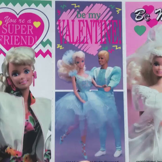 Vintage 90s Barbie Valentine Card Stickers from Mello Smello for  Crafts, Gifts, and Happy Mail