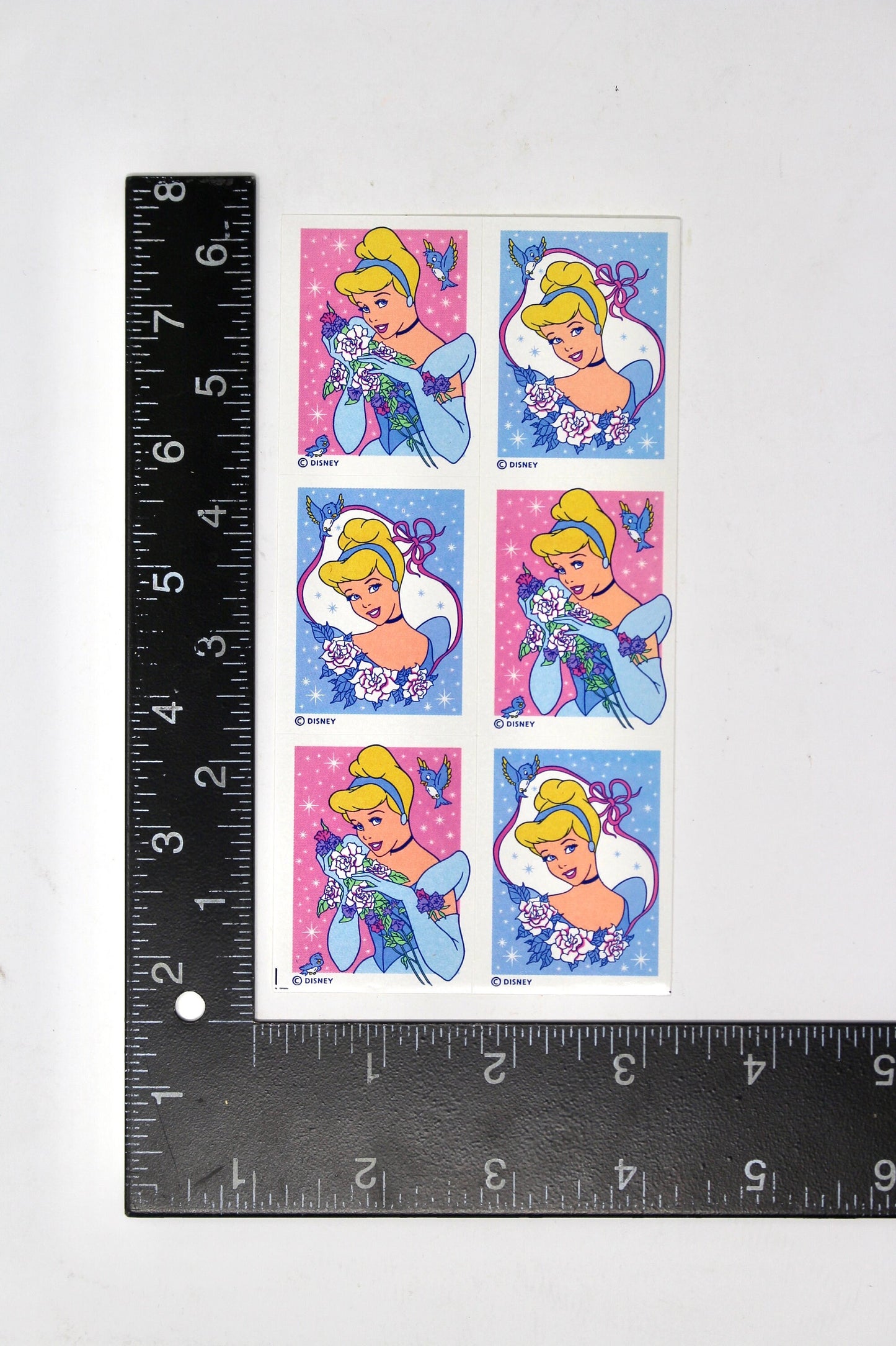 Disney Cinderella Princess Stickers for Scrapbooking, Collecting, and Happy Mail