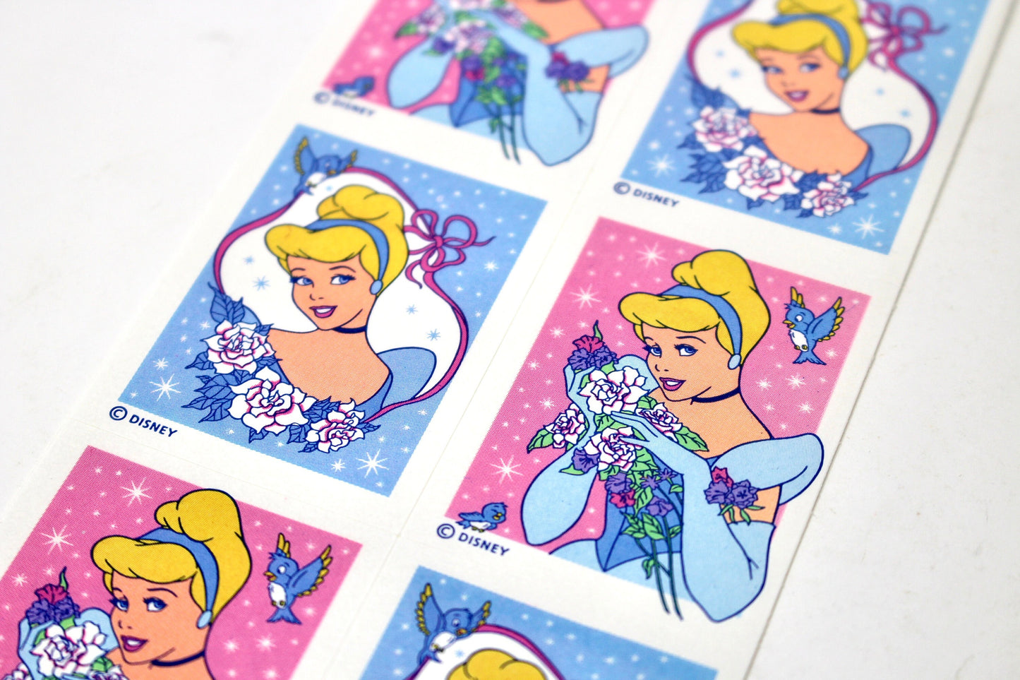 Disney Cinderella Princess Stickers for Scrapbooking, Collecting, and Happy Mail