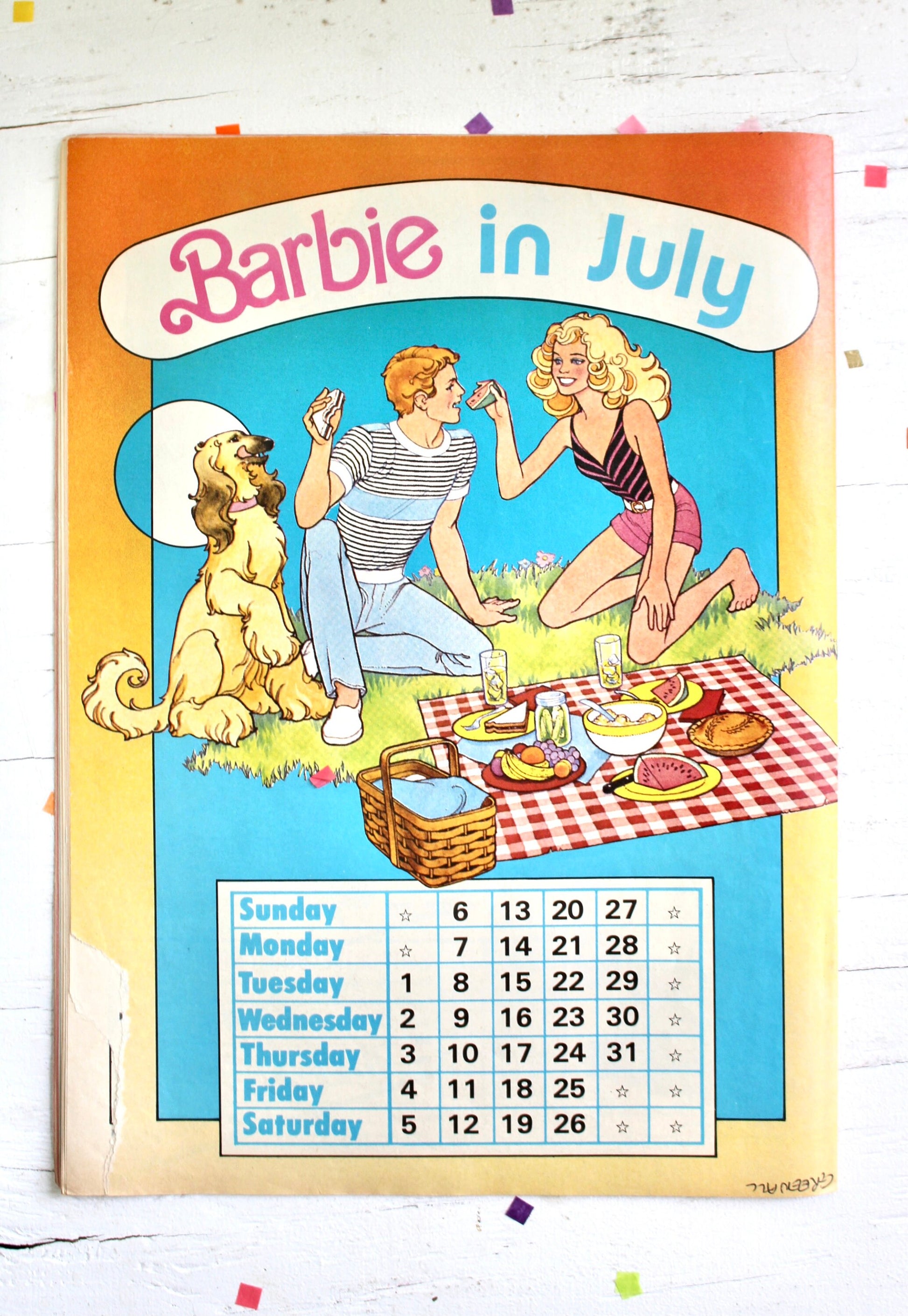 UK Barbie Magazine for Kids Issue 18, Vintage 80s Barbie Friends Club Comic Book, Barbie Fan Club Book