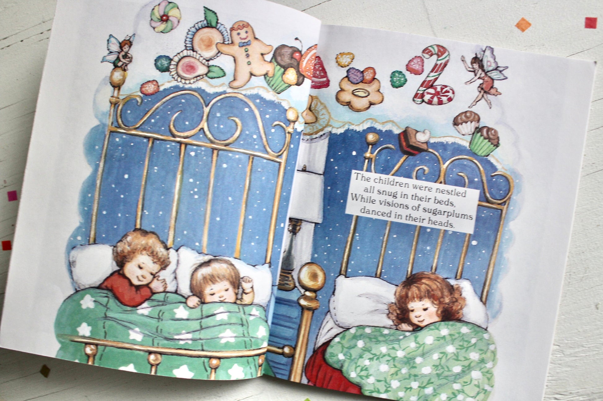 Christmas Golden Book Set of 3, Vintage Precious Moments Night Before Christmas 12 Days of Christmas Kids Books