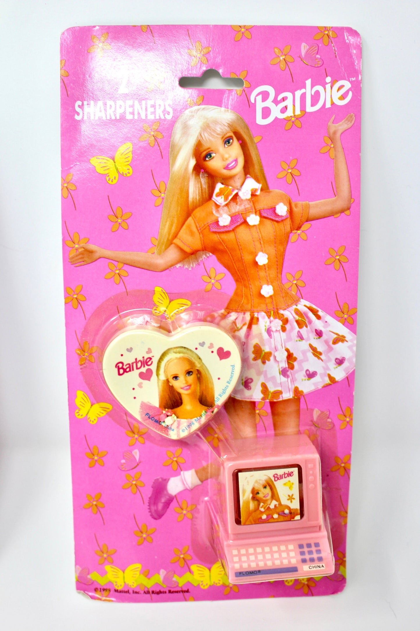 Barbie Magic Moves Jewelry Box, Vintage 90s Barbie Pencil Sharpeners, Choose Your Own, Barbie Stationary Dollhouse Accessories