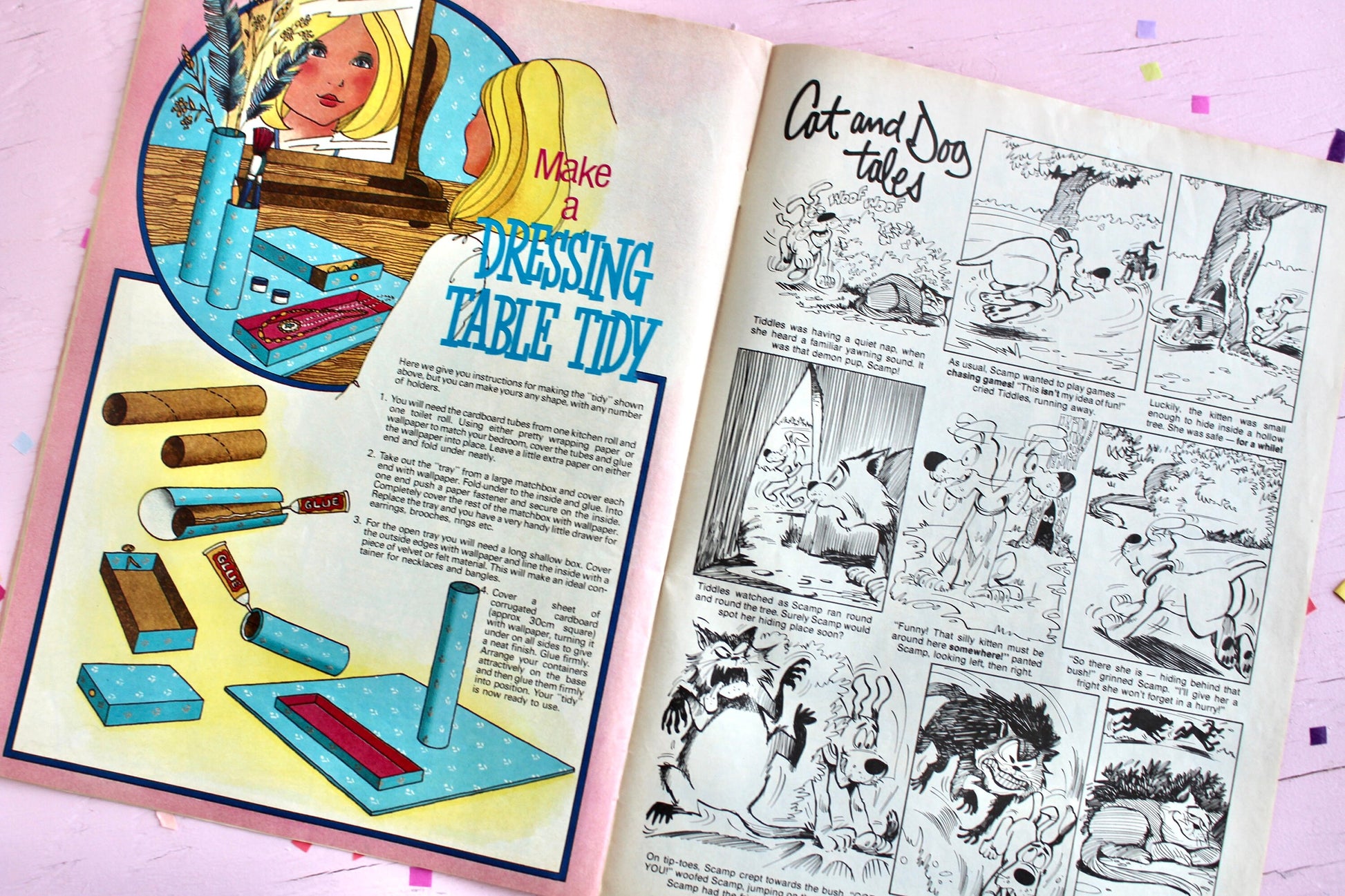 UK Tropical Barbie Barbie Magazine for Kids Issue 41, Vintage 80s European Barbie Friends Club Comic Book