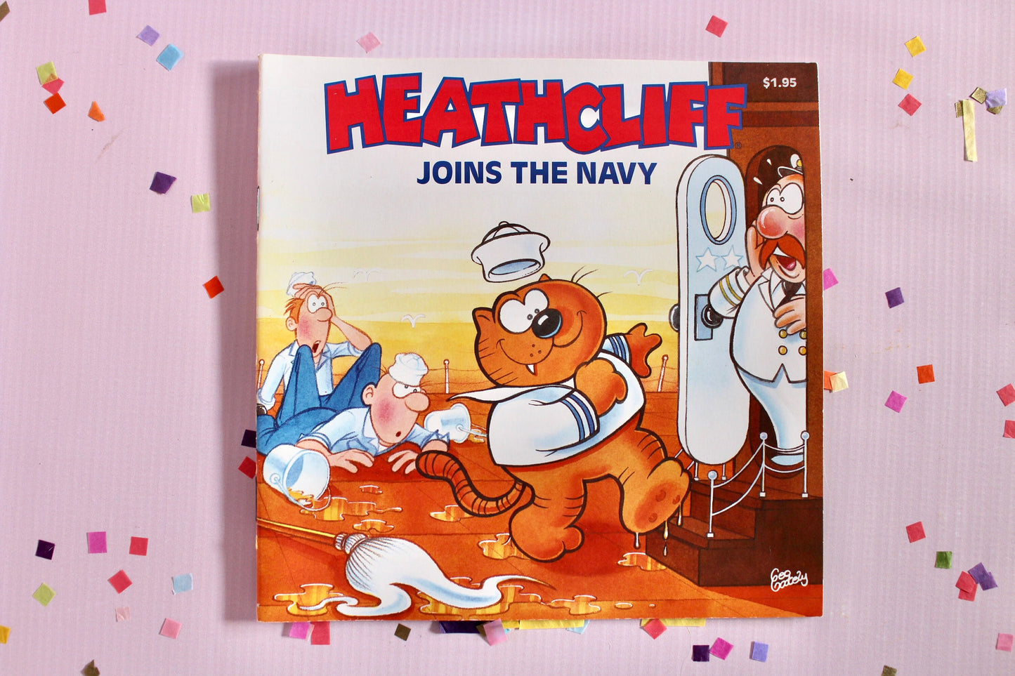 Heathcliff Kids Softcover Books, Choose Your Own, In Outer Space, Goes to Hollywood, Joins the Navy, Vintage 80s Heathcliff Cat Story Book