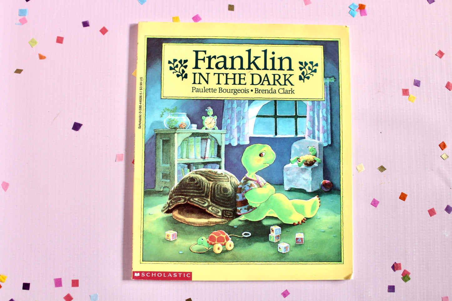 Franklin Kids Softcover Books, Choose Your Own, And the Toothfairy, In the Dark, Franklin's Neighborhood, Vintage 80s Franklin Story Book