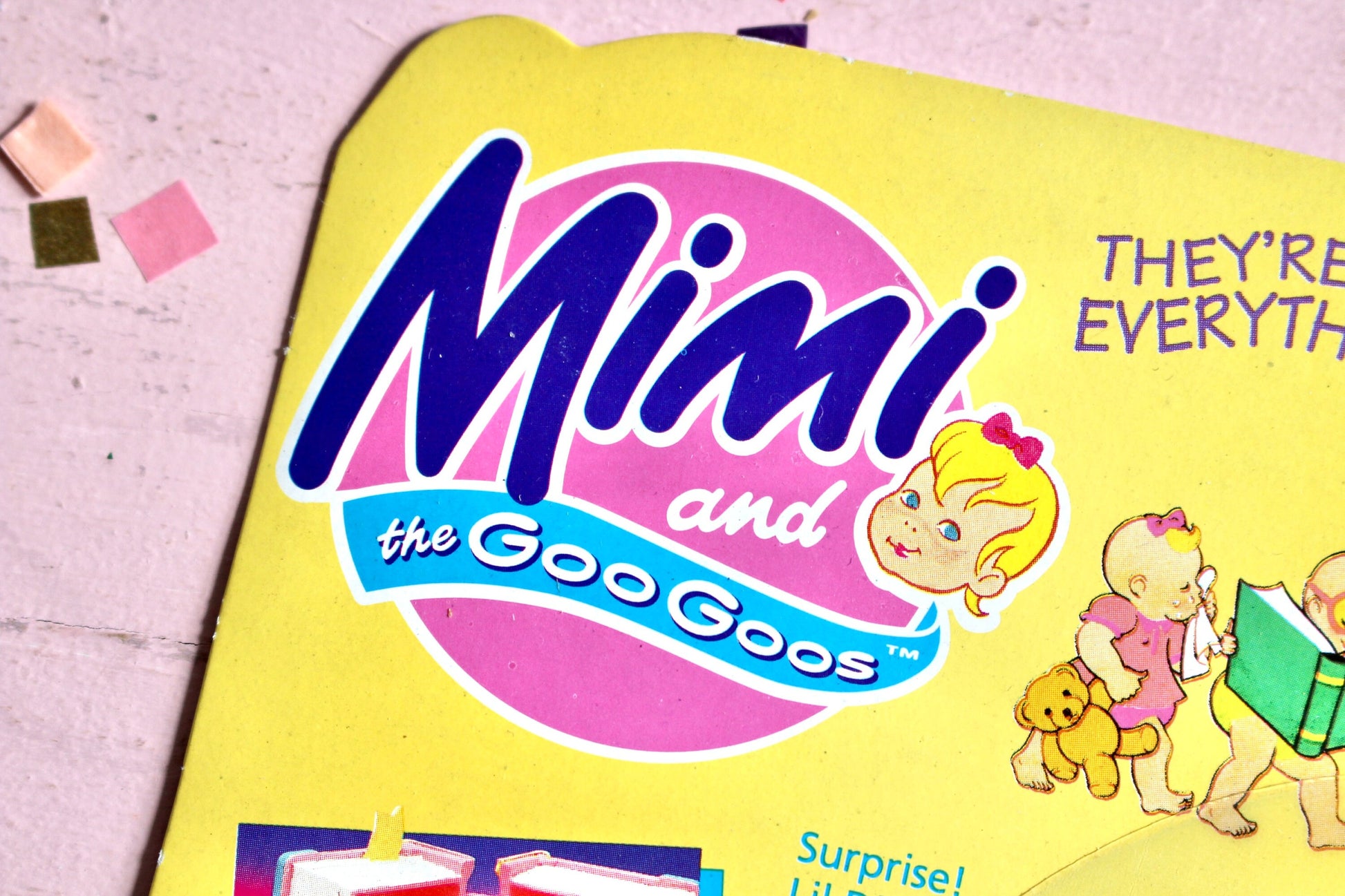 Mimi and the Goo Goos Toy, Lil Dip and His Book, NIP Mimi GooGoos Miniature Toy in Original Packaging, AA Mimi Goo Goos Figure