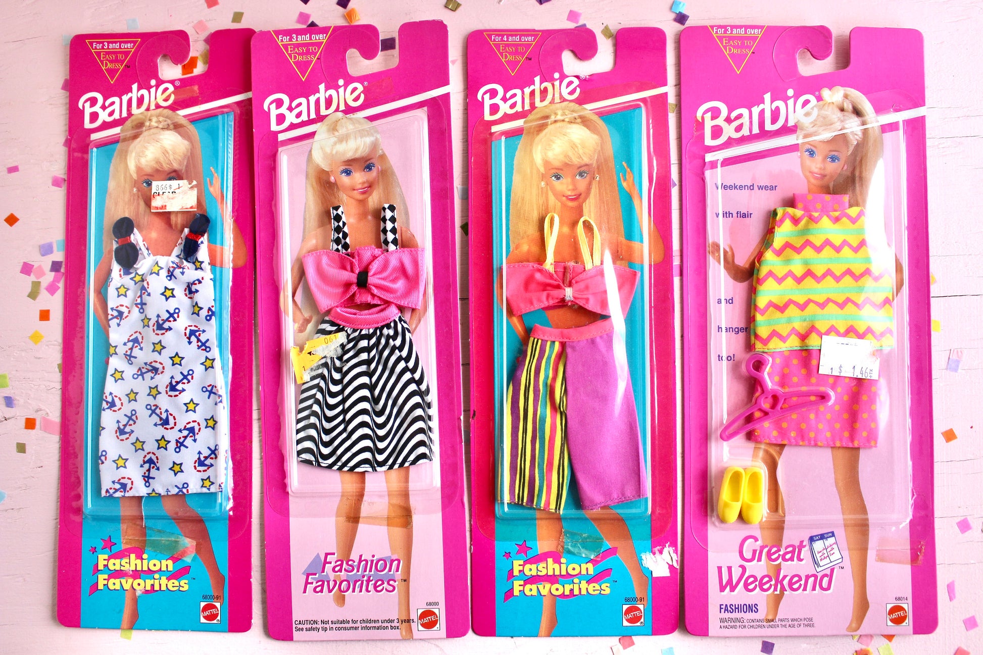 90s Barbie Doll Fashion Clothes,Choose Your Own, Vintage Barbies Summer Outfit, 90s Barbie Doll Photography Clothes, Fashion Favorites