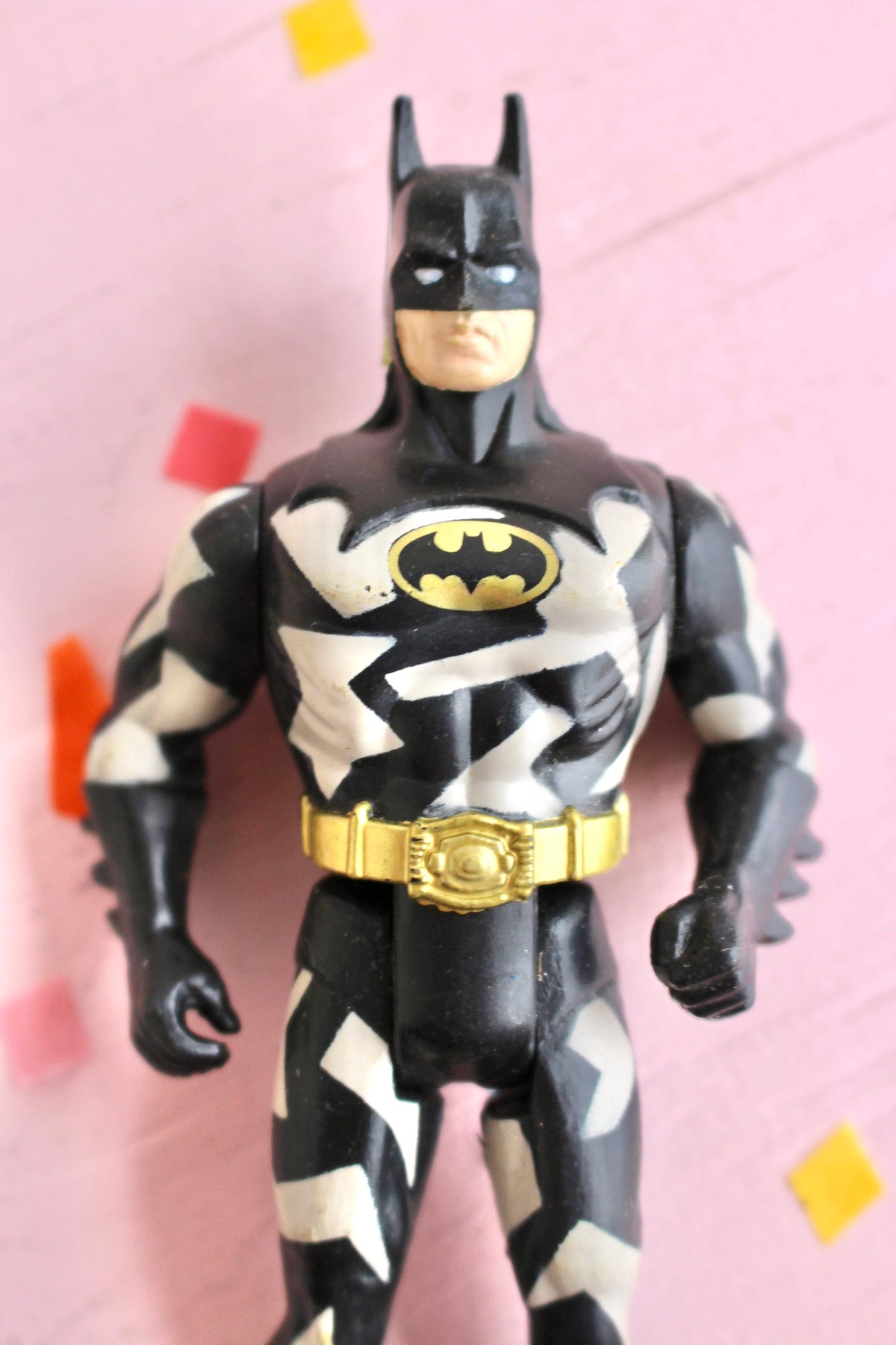 DC Marvel Batman Action Figure Toys, Choose Your Own, Yellow Deep Sea Diver, Black Gray Bruce Wayne, Vintage 90s Superhero Action Figures