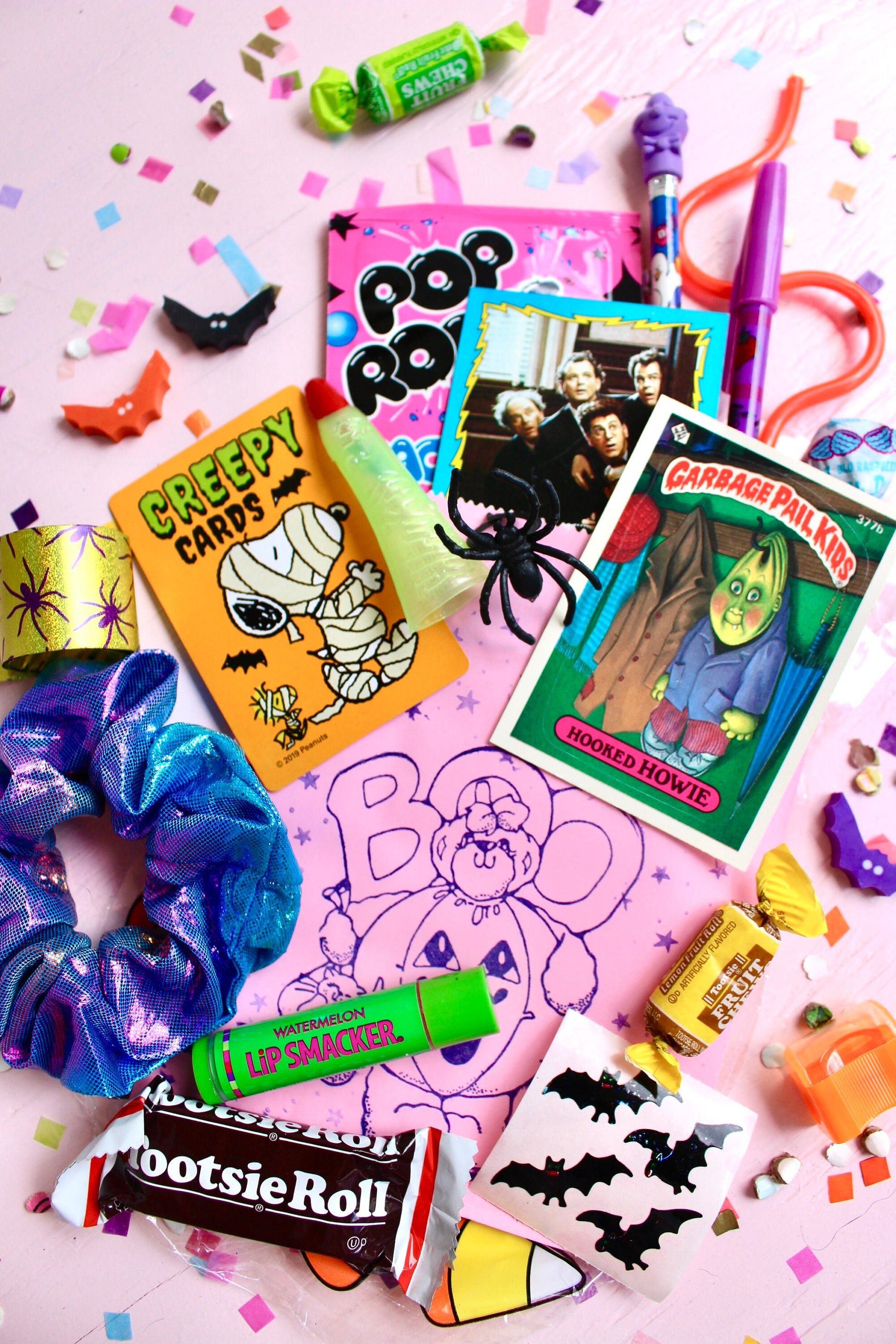 Vintage Goosebumps Halloween Goodie Box, 90s Beanie Baby Mystery Gift Box, 80s Kid Nostalgia Halloween Gift, Retro Kids Trick or Treat Gift