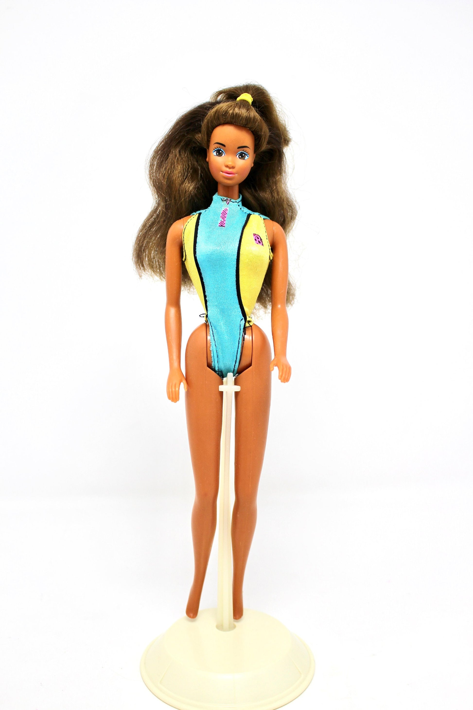 Beach Blast Theresa Doll, Beach Blast Barbie, 1980s Beach Barbie Summer Swimsuit Fashion, Tropical Barbie Doll, Vintage Barbie Fashion